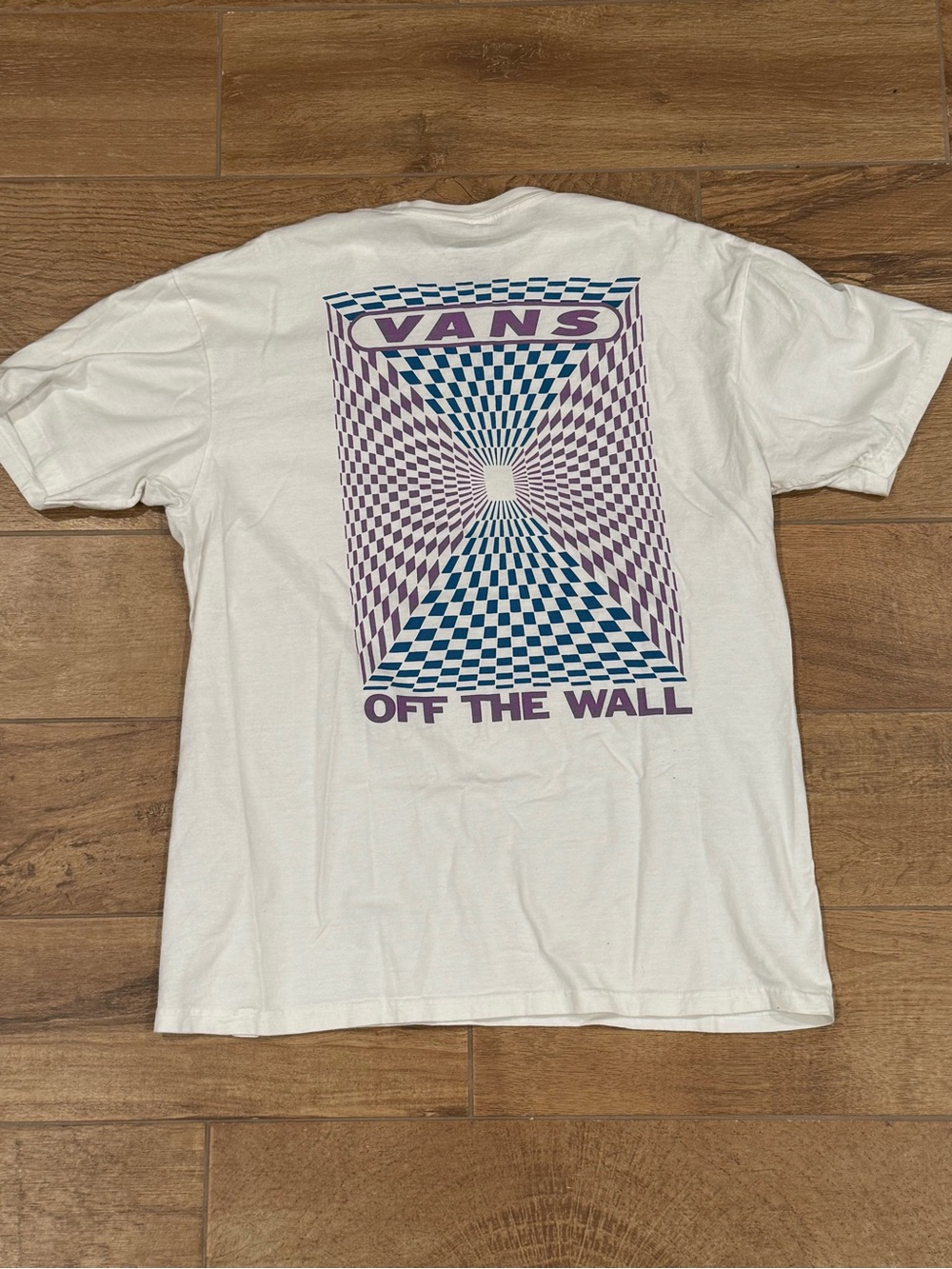 Vans Optical Illusion Multicolor Graphic Tee - Picture 5 of 5
